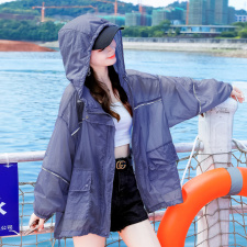 2025新款防晒衣女款夏季洋气宽松大码防晒服女中长款长袖轻薄外套，女装防晒衣，帛香坊