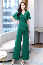 现货2024夏装时尚洋气气质优雅减龄两件套套装，女装套装/套裙，火爆靓佳人