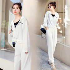 2023秋季时尚简约大方气质优雅收腰显瘦休闲修身百搭潮流两件套，女装套装/套裙，秋水欣儿