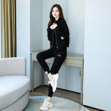 2023秋季时尚简约大方气质优雅收腰两件套，女装套装/套裙，灵力轩