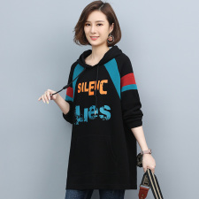 2021秋季时尚简约大方气质优雅收腰显瘦休闲修身卫衣，女装卫衣/绒衫，姿萝菲