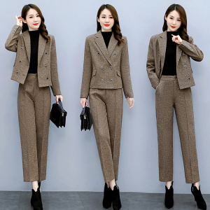 爱丽衣舍原创女装2件套梅红色