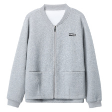 春秋短外套女2025新款百搭棒球服中年女士夹克休闲开衫上衣，女装卫衣/绒衫，独衣靓