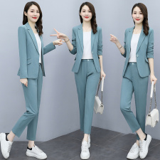 职业气质西装套装女2025早春装新款时尚高级感洋气减龄两件套春装，女装套装/套裙，然然