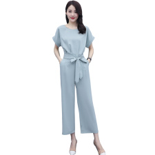 2021年夏季新款韩版减龄时尚气质百搭简约通勒两件套送腰带，女装职业装，韩美纤衣