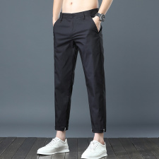 有现货西裤男2021夏季弹力九分裤发型师男士韩版休闲裤，男装休闲裤，星座224