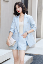 2023年春季氣質(zhì)休閑時(shí)尚淑女小香風(fēng)套裝，女裝套裝/套裙，韓蜜菓