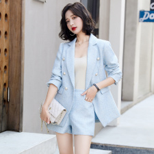 2023年春季氣質(zhì)休閑時(shí)尚淑女小香風(fēng)套裝，女裝套裝/套裙，韓蜜菓