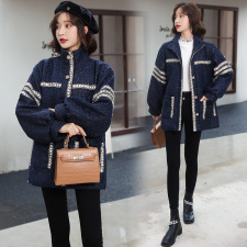 时尚百搭短款羽绒服女冬季新款韩版宽松显瘦加厚保暖外套上衣，女装毛呢外套，芷墨服饰