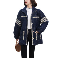时尚百搭短款羽绒服女冬季新款韩版宽松显瘦加厚保暖外套上衣，女装毛呢外套，芷墨服饰