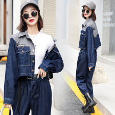 时尚套装女2023秋季新款女装韩版时尚休闲两件套套裤潮，女装套装/套裙，慧尚依恋